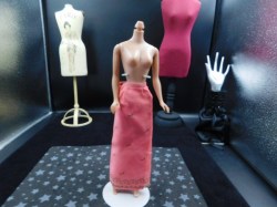 874 BARBIE DOLL ARABIAN NIGHTS 1964 65 THEATRE PINK SATIN TOP, LONG PINK & GOLD SKIRT CHOICE